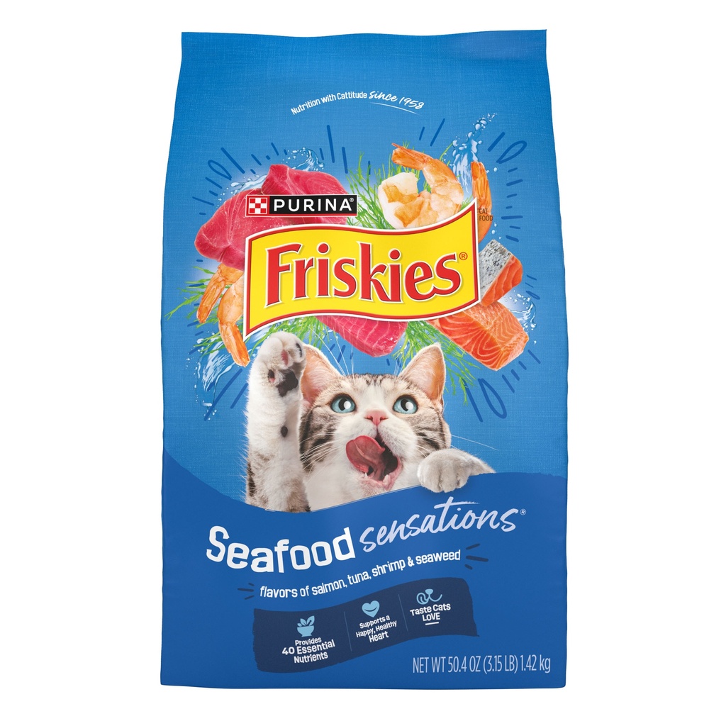 Friskies Adult Seafood Sensations 1.4kg (3.15lb)
