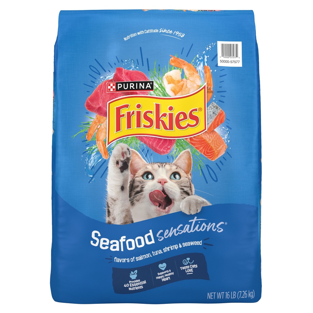Friskies Adult Seafood Sensations 7.2kg (16lb)