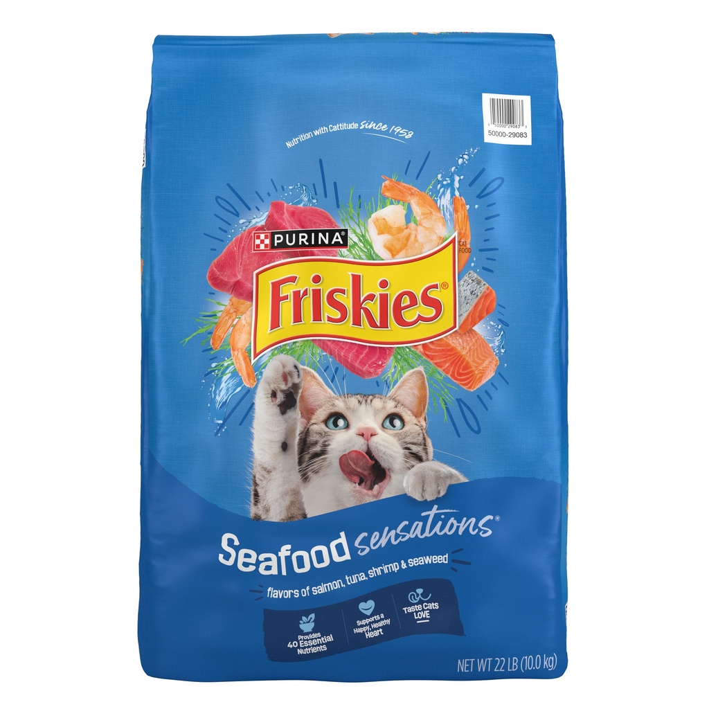 Friskies Adult Seafood Sensations 9.9kg (22lb)