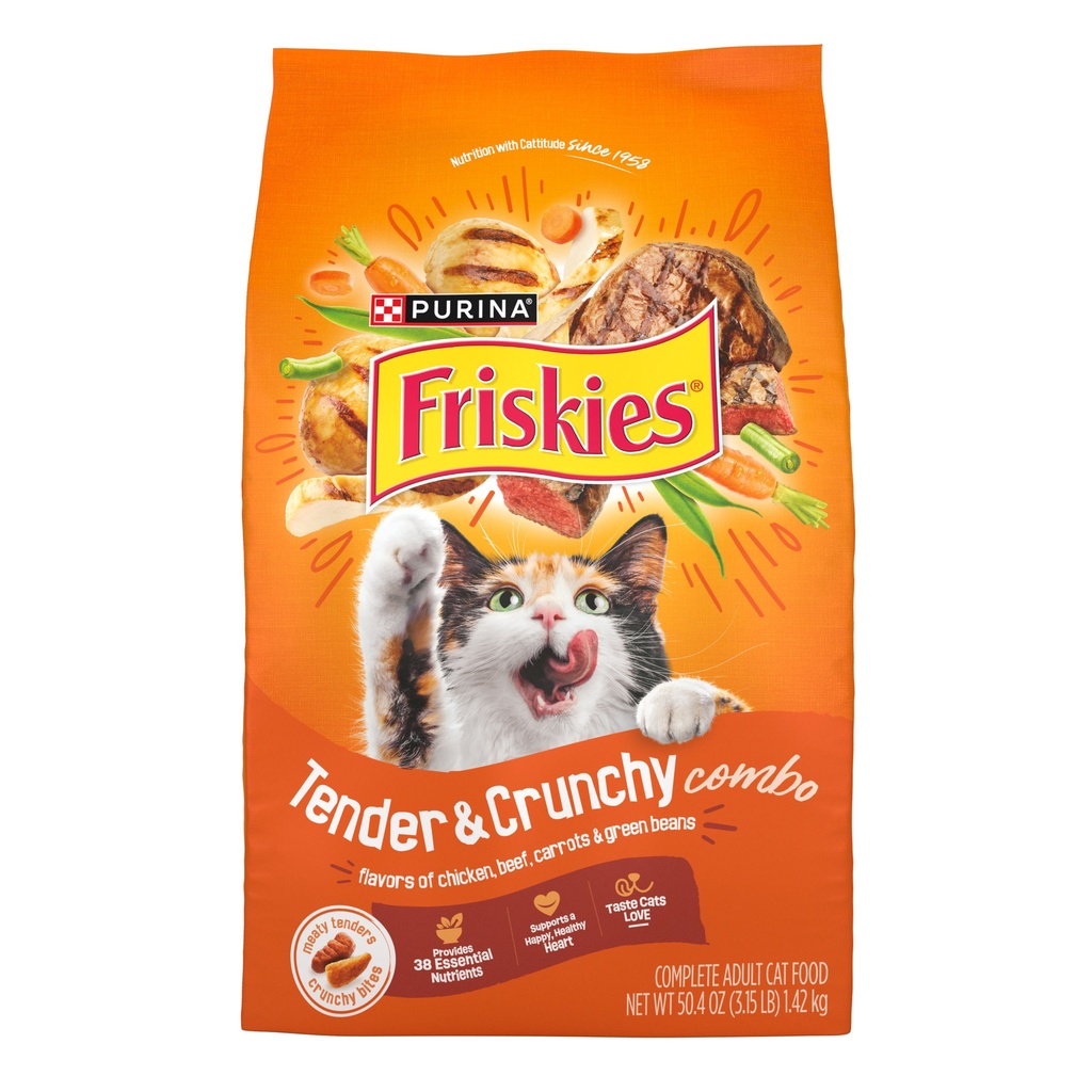 Friskies Adult Tender&Crunchy 1.4kg (3.15lb)