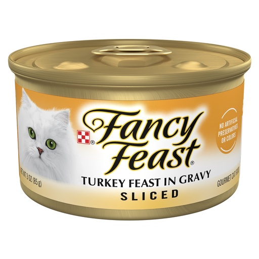 [11051269] Fancy Feast Sliced Turkey Feast in Gravy 85g (3oz)